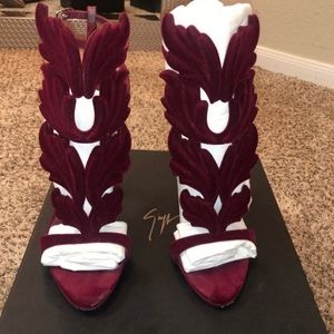 Giuseppe Zanotti Cruel Wings burgundy
